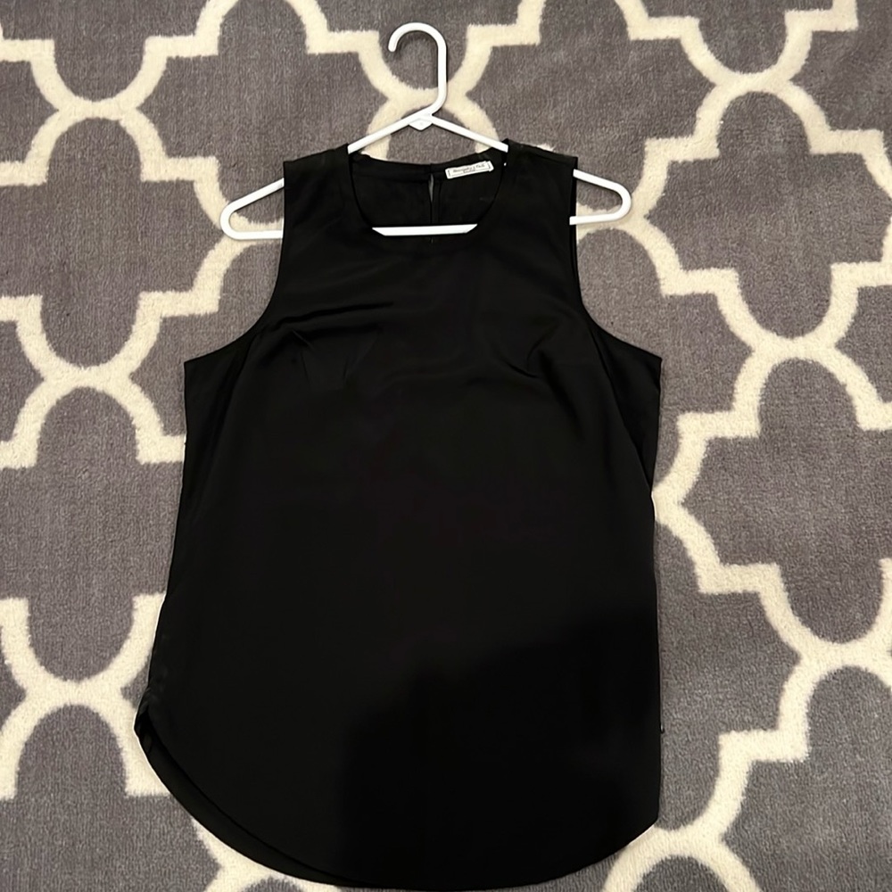 Abercrombie black dressy tank